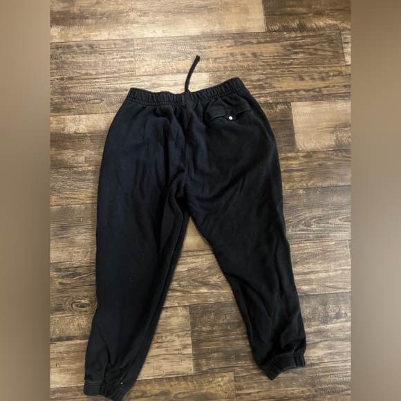 Black Nike sweatpants cinched ankles - Picture 3 of 5